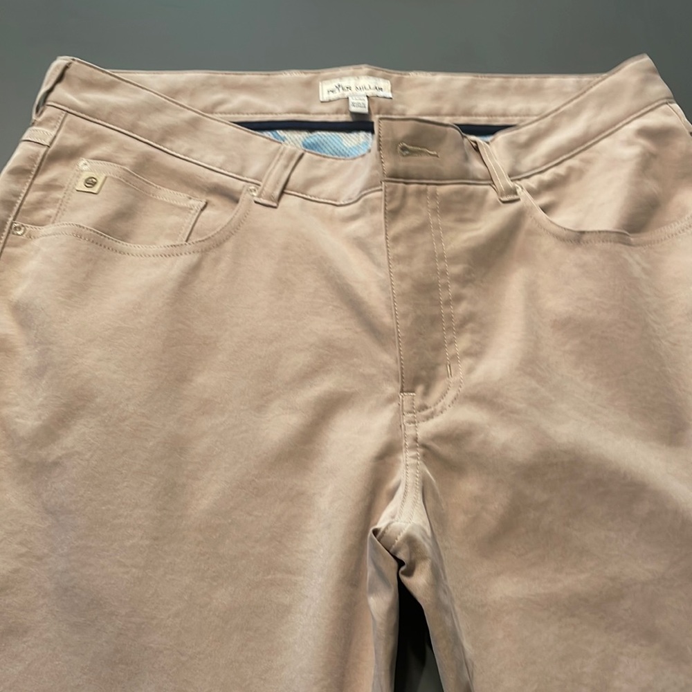 Lot of two Peter Millar five pocket performance type pants